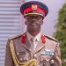 Aide-de-Camp (ADC), Colonel Fabian Lengusuranga, promoted to the rank of Brigadier, June 28, 2025.