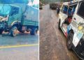 An accident involving the GSU Truck and the PSV matatu on June 28, 2025