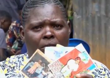 mask vendor boniface kariuki mother