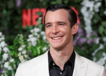 Actor Luke Thompson attends the world premiere for the second season of the Netflix show "Bridgerton" in London, Britain March 22, 2022