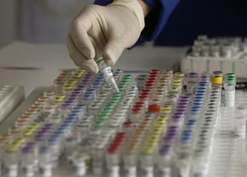 Human genetic material is stored at a laboratory in Munich May 23, 2011