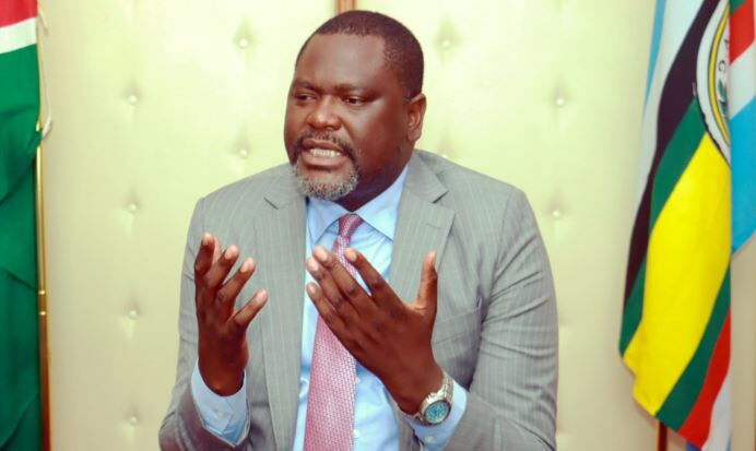 Public Service Cabinet Secretary Geoffrey Ruku, April 30, 2025. Photo Geoffrey Ruku