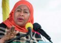 An undated image of Tanzania's President Samia Suluhu during a past function in her country. Photo Modern Diplomacy