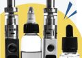 Picture of various vapes and e-cigarettes available in the market.