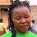 A screengrab of Mercy Nafula, the mother of a 12-year old girl who was killed after an AMREF aircraft crashed into a building in Mwihoko, on Thursday, August 7, 2025. Photo Citizen TV