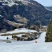 A view from the Austrian Alps, where snow cover has decreased in recent years due to drought caused by global warming, on February 21, 2025, in Kitzbuhel, Austria.