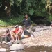 Locals near a popular photo-taking site in Kirinyaga.