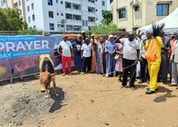 Nyali residents conduct prayers for Raila Odinga on Saturday