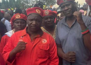 File image of Free Kenya Movement members, including Nicholas Oyoo and Bob Njagi