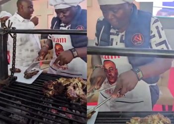 Pastor Victor Kanyari hosts "nyama choma" service at Salvation Healing Ministry/
