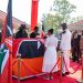 Mama Ida Odinga, Rosemary and Raila Junior pay their last respects to former Prime Minister Raila Odinga at Jaramogi Oginga Odinga University of Science and Technology on October 19, 2025