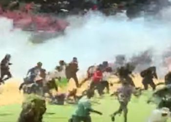 Mourners dispersing at Kasarani