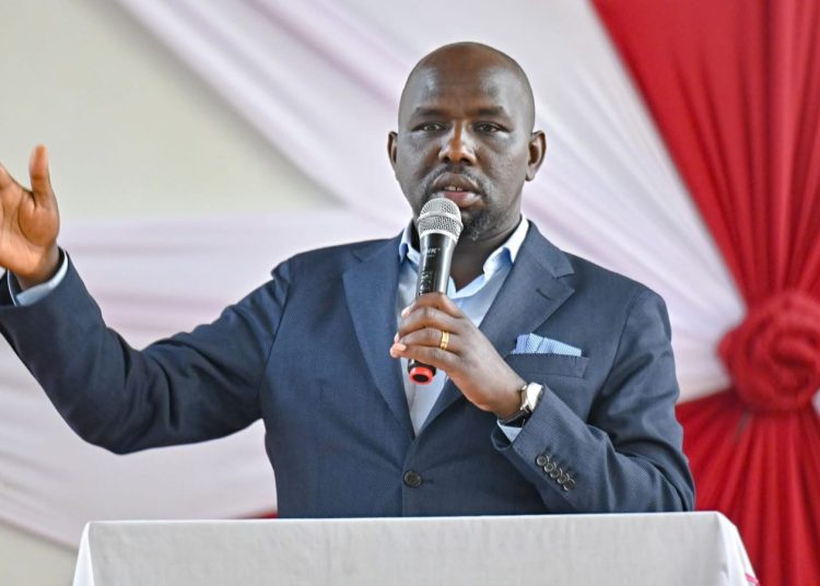 File image of Interior Cabinet Secretary Kipchumba Murkomen