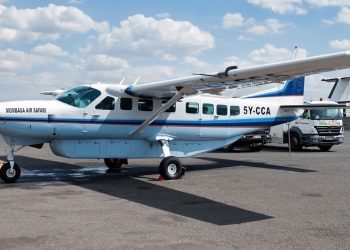 File image of the ill-fated Mombasa Air Safari plane