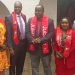 File image of Fred Matiang'i, Jubilee Party Secretary General Jeremiah Kioni and other officials during the NEC meeting