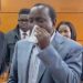 Wiper Party leader Kalonzo Musyoka weeps at JKIA