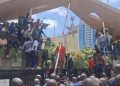Chaos in parliament as Raila's body moved to Kasarani for public viewing
