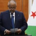 Djibouti's President Ismail Omar Guelleh speaks during a press conference after a meeting with France's President at the presidential palace in Djibouti on December 21, 2024.