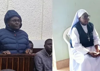 Late Sr. Anselmina Karimi (right) and Sr. Caroline Kanjiru (left).