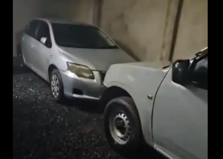 A screengrab of some of the suspected stolen vehicles.