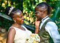 Esther Musila with hubby, Guardian Angel