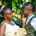 Esther Musila with hubby, Guardian Angel