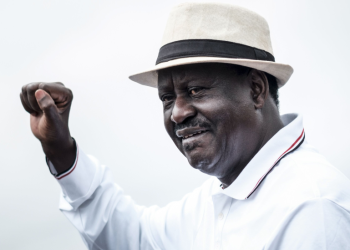 Former Prime Minister Raila Odinga
