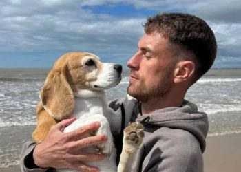 Aaron Ramsey's dog Halo went missing in Mexico.