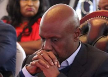 KANU party leader Gideon Moi in a past event.