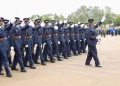 File image of a Kenya Police pass-out parade