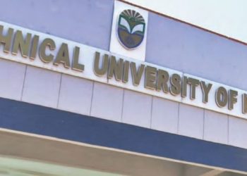 An image of the entry of the Technical University of Kenya