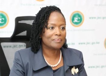 An image of Chief Registrar of Judiciary Winfridah Mokaya, March 20, 2024