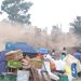 Residents salvage their belongings following the demolitions at Makongeni estate, Nairobi on November 24, 2025/