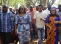 Mama Ida Odinga with Mumia East MP Peter Salasya at Opoda Farm, Siaya County on November 7, 2025/