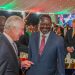 The late Raila Odinga with King Charles of UK