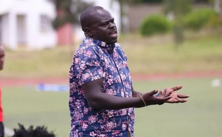 Former Head Coach of Trans Nzoia Falcons Justin Okiring