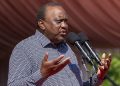File image of former President Uhuru Kenyatta