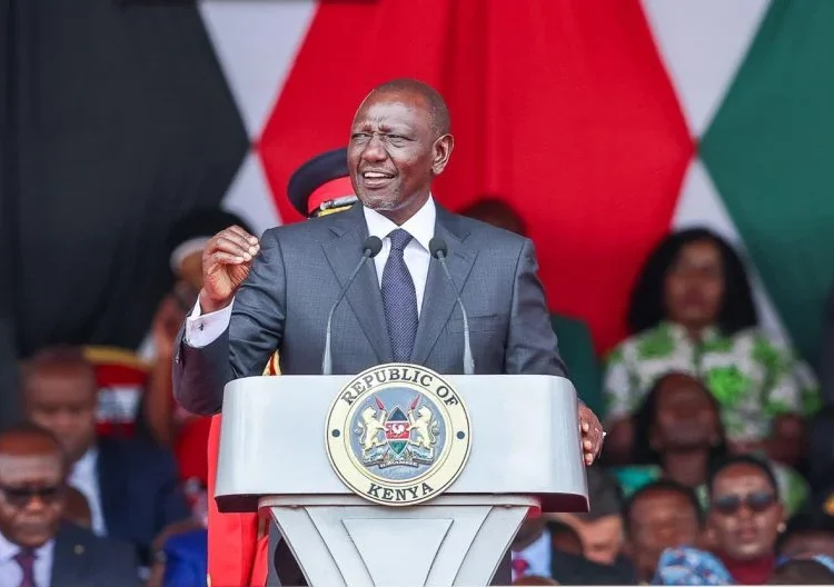 President William Ruto during the past event