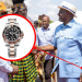 President Ruto wears luxurious Sh3 million Rolex GMT Master II watch during Turkana tour