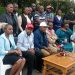 Politician Maina Njenga with other leaders at his Kajiado home on December 19,2025/