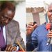 A side-to-side image of President William Ruto and Suna East MP Junet Mohamed.
