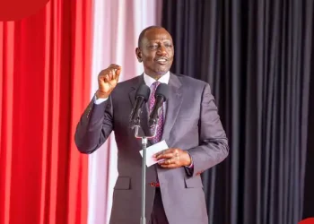 President William Ruto speaking during a meeting with Nairobi traders at State House on Tuesday, January 20 Read more: https://www.tuko.co.ke/kenya/615580-nairobi-william-ruto-meets-gachagua-nyandarua-mps-state-house/