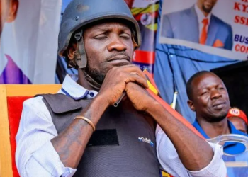 File image of NUP candidate Bobi Wine.