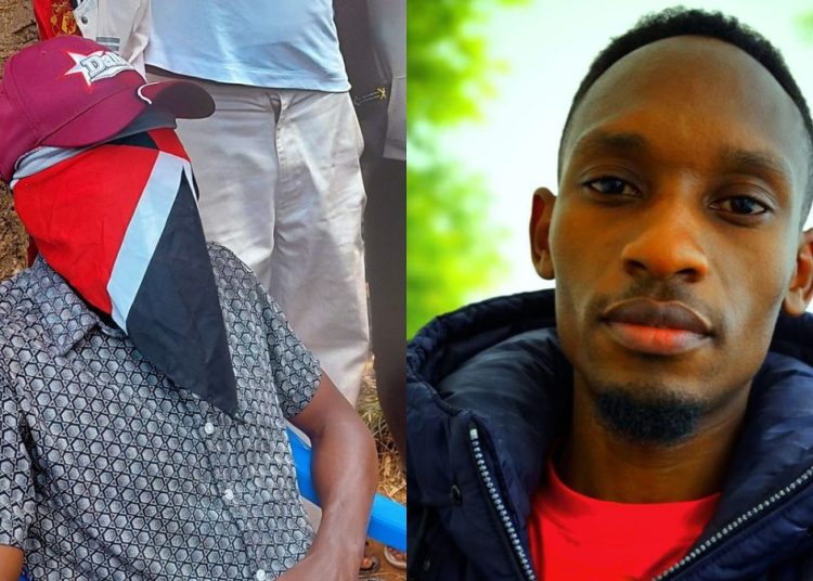 Peter Wangui, who is attempting a 24-hour whistling challenge.