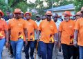 ODM party leadership at the National Governing Council meeting held at Fort Jesus Grounds in Mombasa on November 13, 2025.