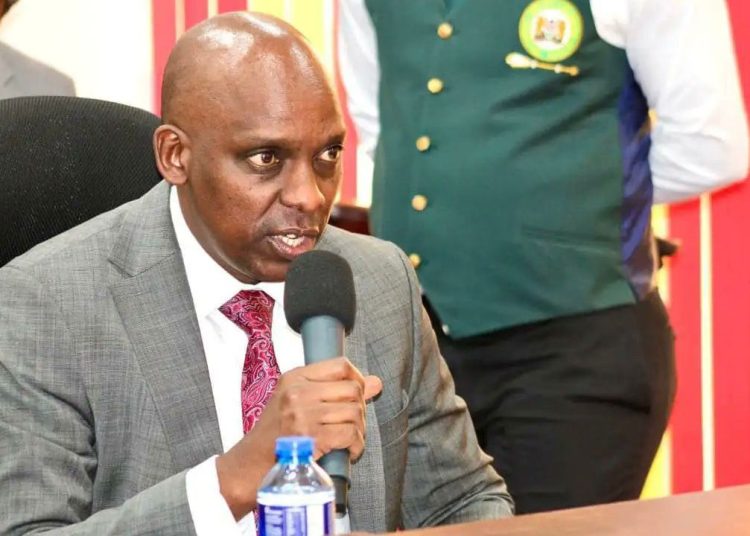 File image of Communications Authority of Kenya (CA) CEO David Mugonyi.
