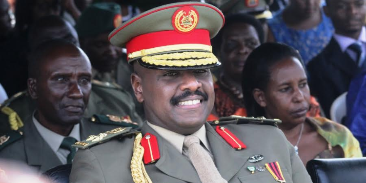 Uganda’s Chief of Defence Forces Muhoozi Kainerugaba.